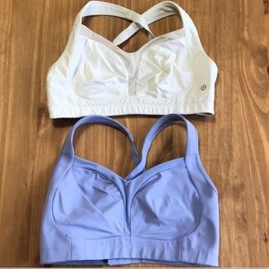 Bundle of TWO Lululemon 34D sports bras
